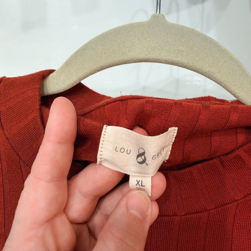 Lou & Grey Rust Sweater - Picture 4 of 4